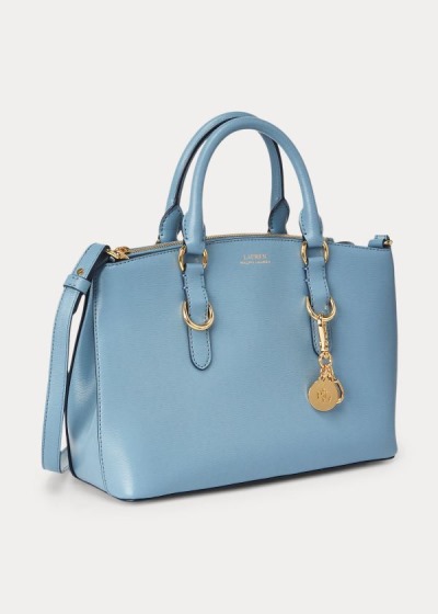 Satchel Ralph Lauren Mujer Azules - Saffiano Leather Mini - BNTQK1563